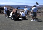 Crew filming in Galgpagos 1  Crew
